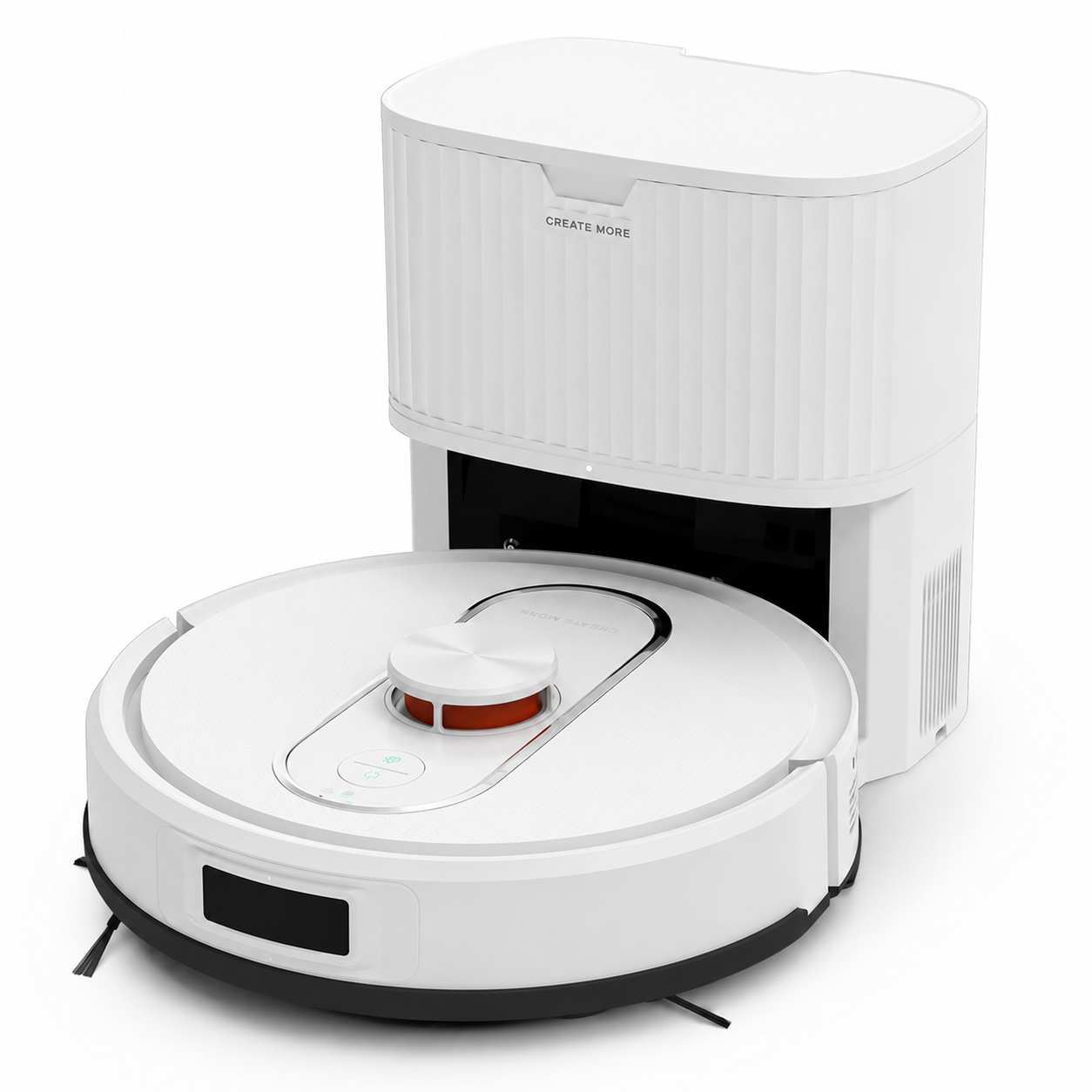 Robot Vacuum and Mop Combo, 6000Pa Robotic Vacuum with Mapping, Self-Emptying Station for 90 Days Hands-Free Cleaning, Lidar Navigation,Wi-Fi/App/Alexa Voice Control, for Carpets&Hard Floors