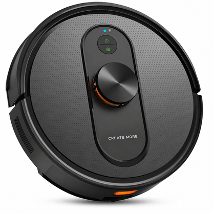 Robot Vacuum and Mop with Lidar Navigation, 5000Pa Robotic Vacuums with Mapping, No-Go Zones, Self-Recharging, Wi-Fi/App/Alexa Control, Ideal for Pet, Hard Floors, Carpet