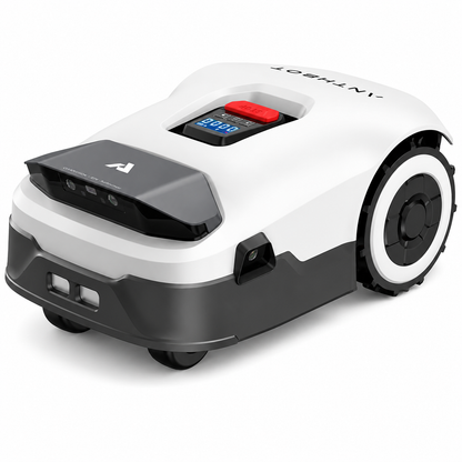 Robot Lawn Mower NO Wire - 0.9 Acre, Full Band Rtk+4-Eye Vision Robotic Lawnmower, Automatic Mapping, 30 Multi-Zone Management, Accurate Obstacle Avoidance, Intelligent Anti-Theft, APP Control
